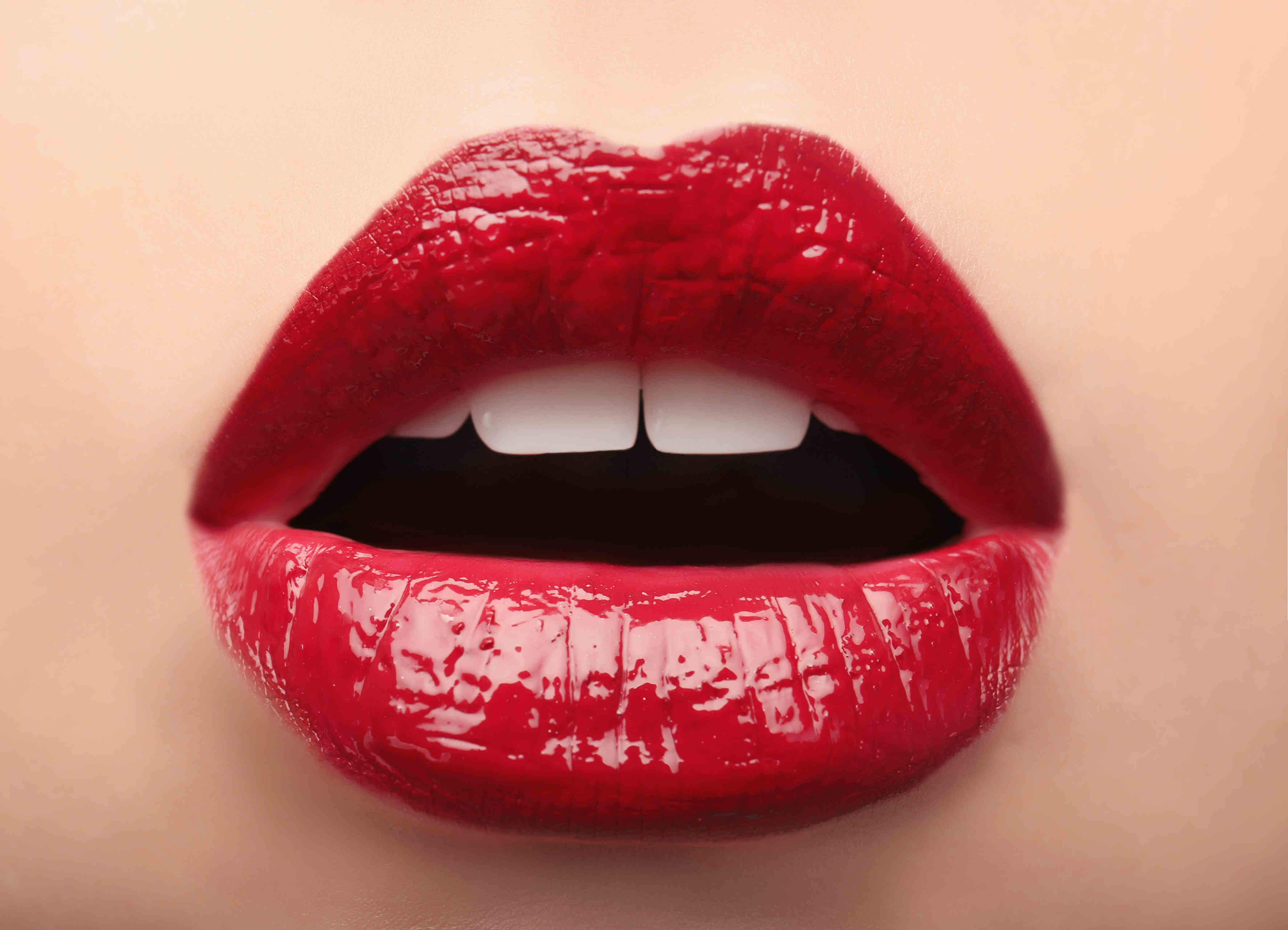 Close- up tiful plump lips best adult free image