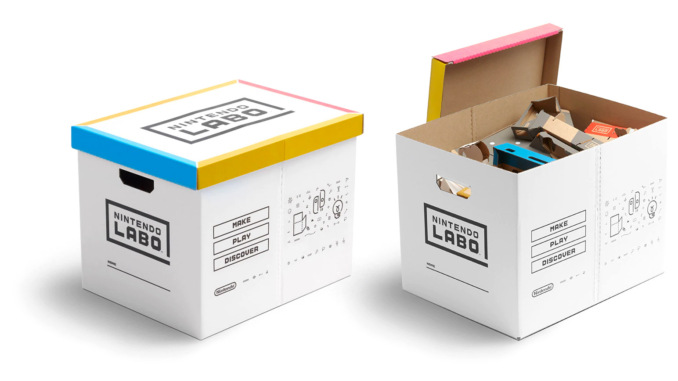 Nintendo создаст коробку для хранения конструктора Labo 