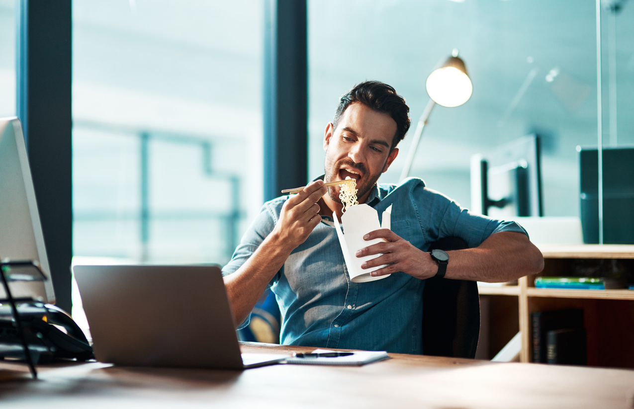 Исследование: сколько времени тратят сотрудники офисов в США на обеденный перерыв?