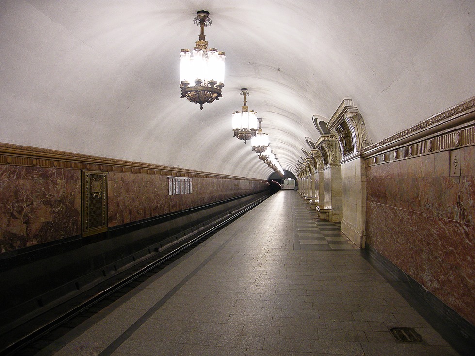 Фото станции метро октябрьская