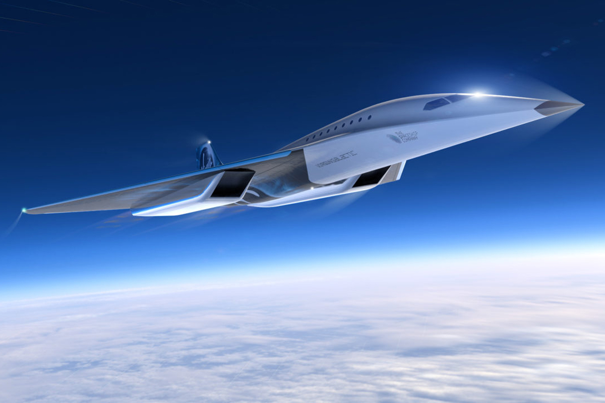 Virgin Galactic самолет концепт
