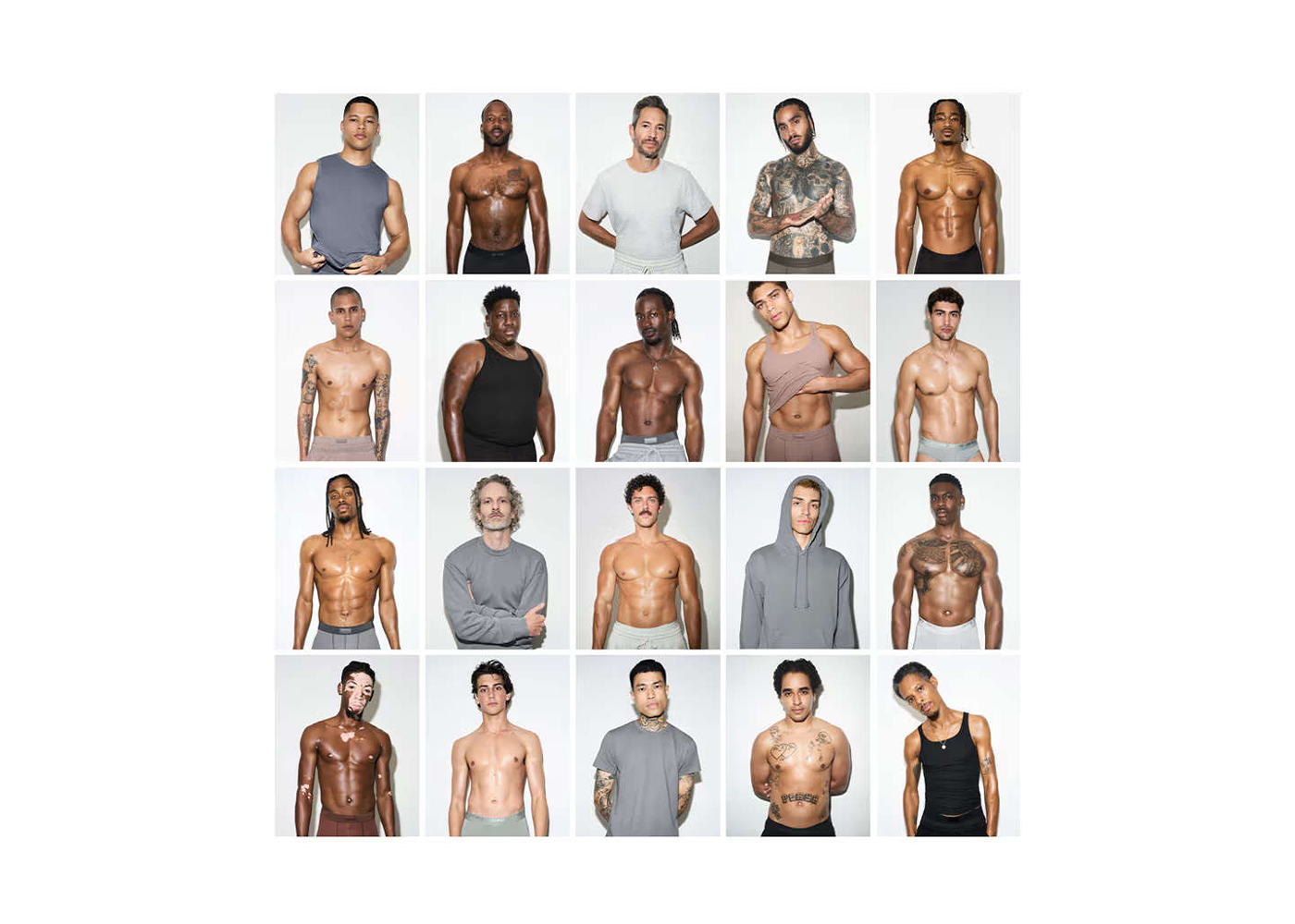 SKIMS Mens предлагает одежду для «каждого тела»