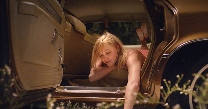 This image released by RADiUS shows Maika Monroe in a scene from "It Follows." (AP Photo/RADiUS)