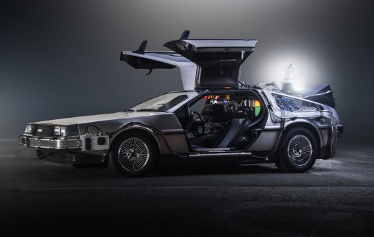Paul Nigh's 'TeamTimeCar.com' Back to the Future DeLorean Time Machine